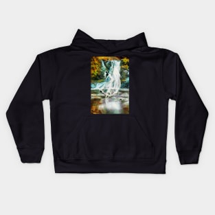 Nymph ballerina to the beat of nature Kids Hoodie